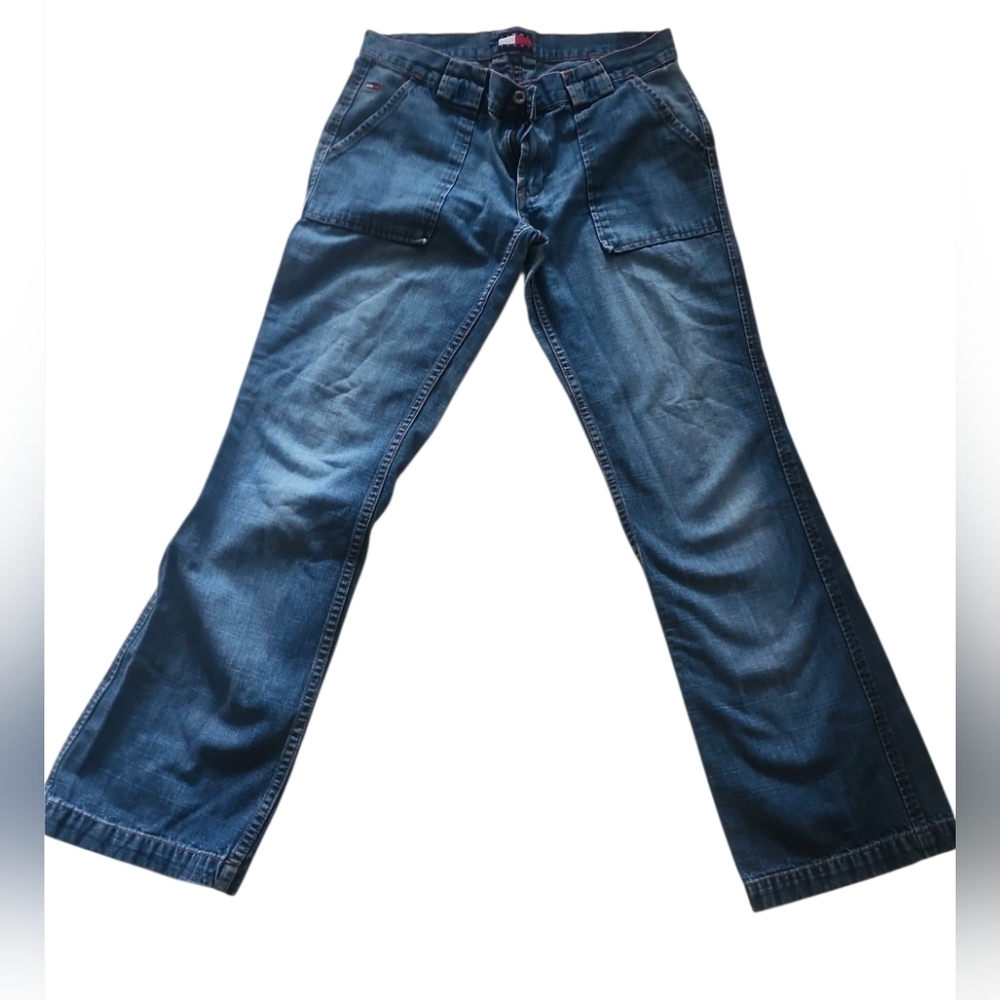 Tommy Hilfiger Denim Jeans with Red and White Logo